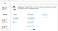 Desktop Screenshot of network-tools.org