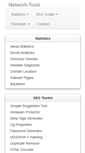 Mobile Screenshot of network-tools.org